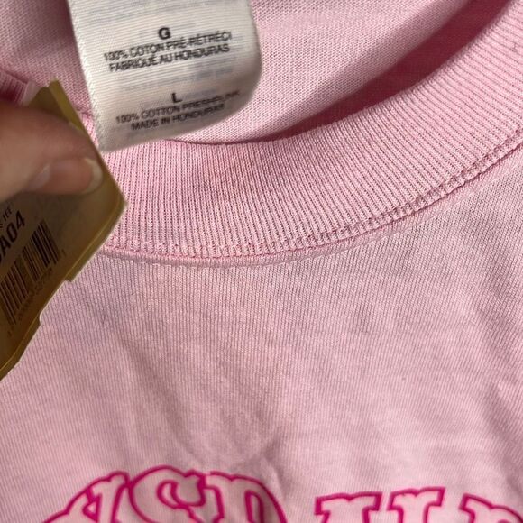 ❤️Gildan Women's Drysdales Pullover Sweatshirt Long Sleeve Pink Size Large NWT - Picture 4 of 5